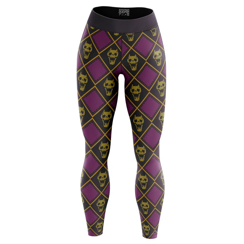 Kira Killer Queen Jojo’s Bizarre Adventure Custom Unisex Leggings Spats Training Tights