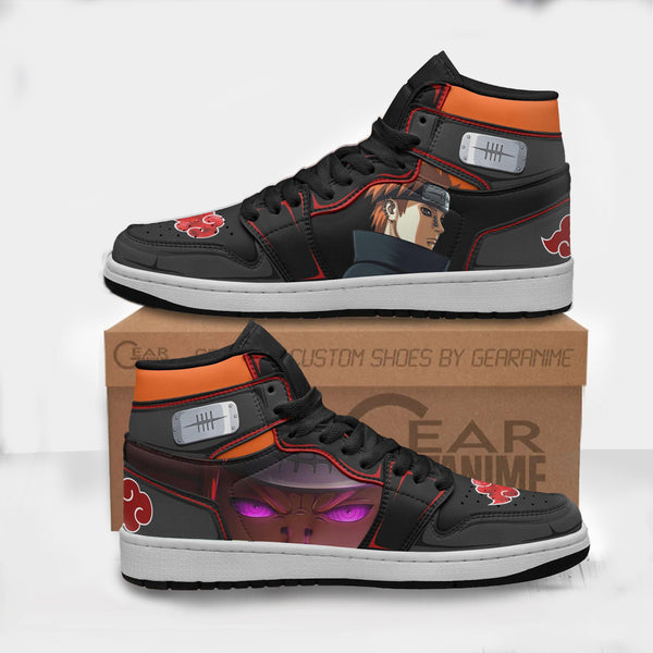 Pain Akatsuki Shoes Custom Anime Boot Modern Design