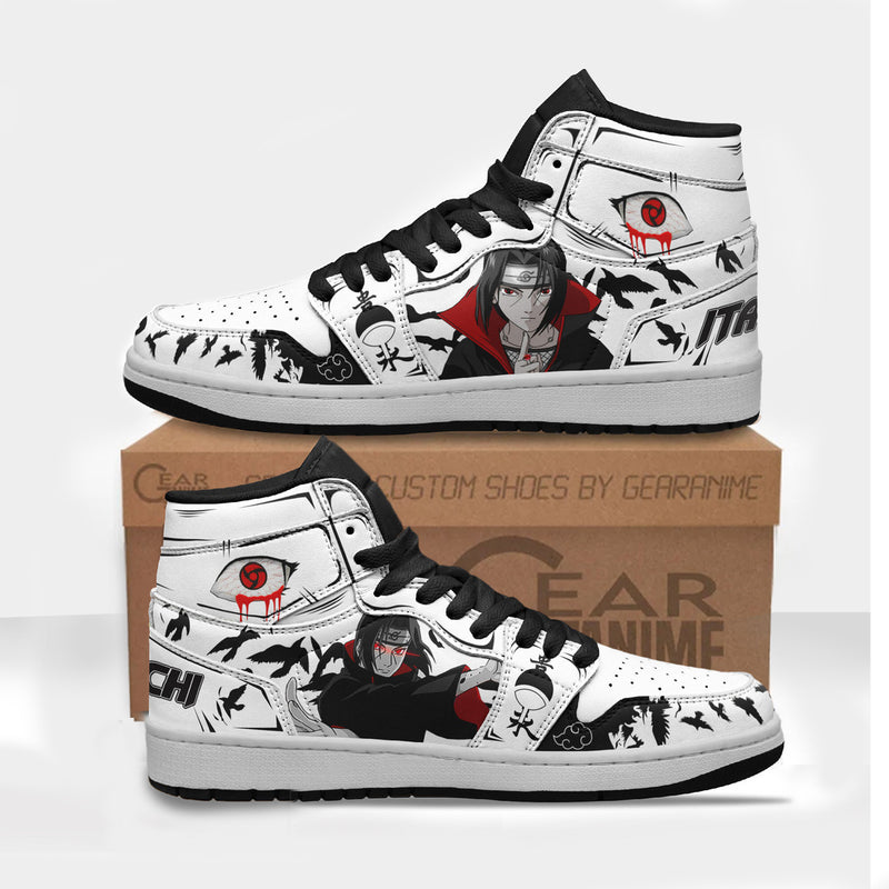 Itachi Uchiha Sneakers Limited Edition Naruto Anime Shoes