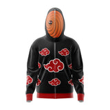 Obito Tobi Uchiha Naruto Full Face Zip Hoodie