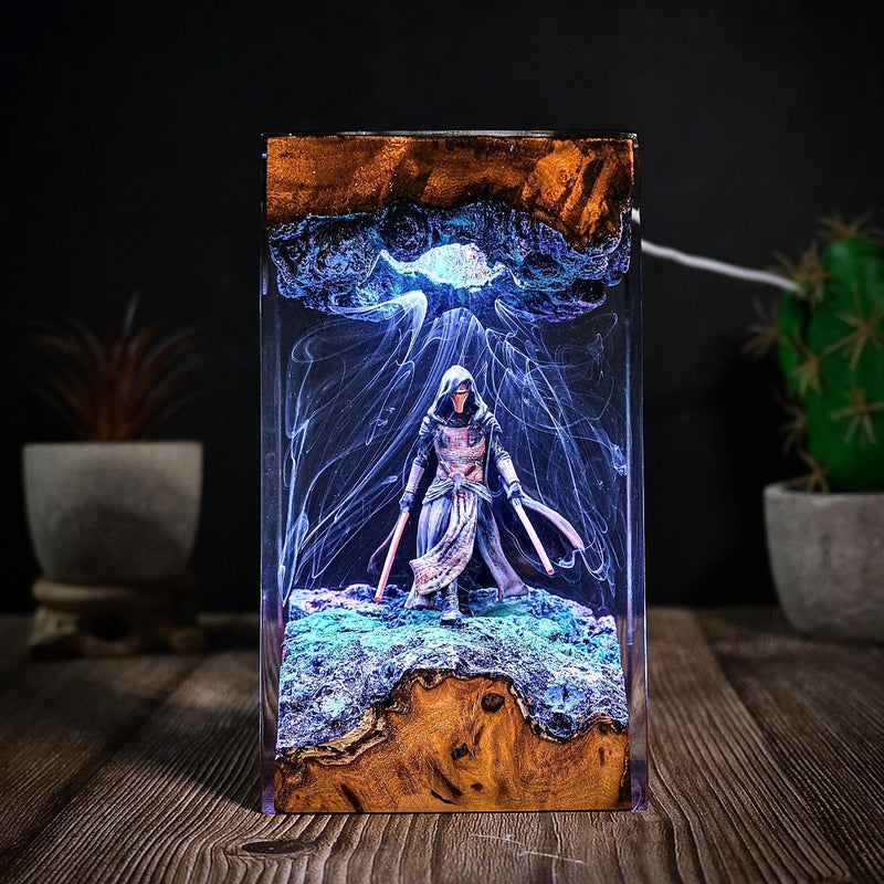 Star Wars Darth Revan Epoxy Resin Lamp, Night Light