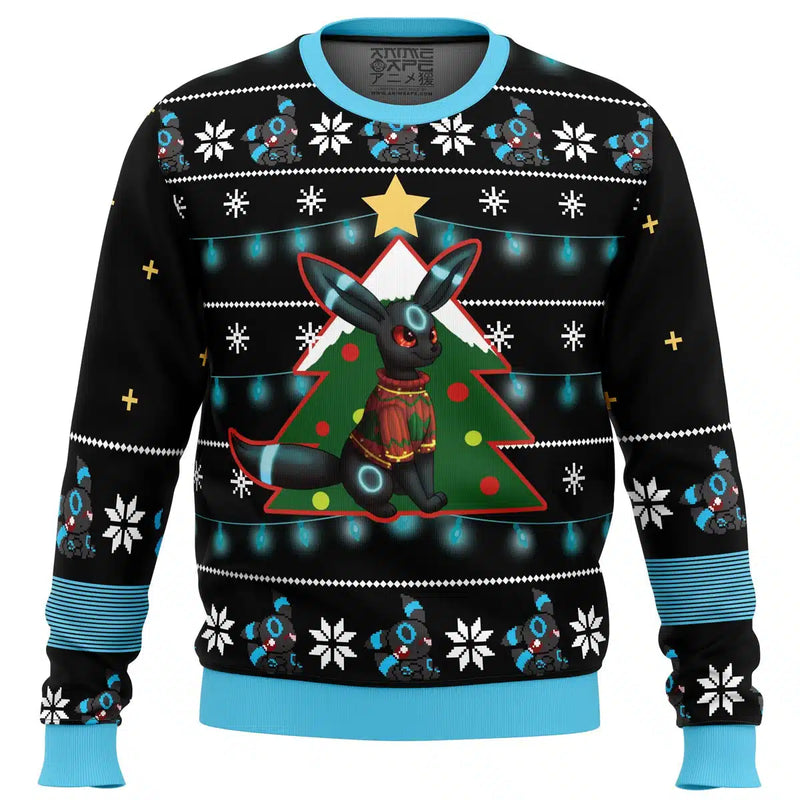 Umbreon Pokemon Ugly Christmas Sweater