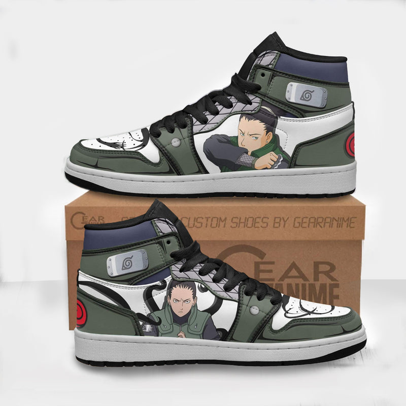 Shikamaru Nara Boot Sneakers Custom Naruto Anime Shoes