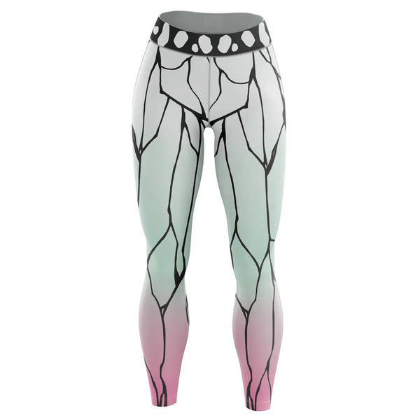 Shinobu Kocho Demon Slayer Custom Unisex Leggings Spats Training Tights