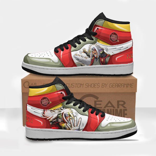 Jiraiya Sneakers Custom Naruto Anime Shoes New Version