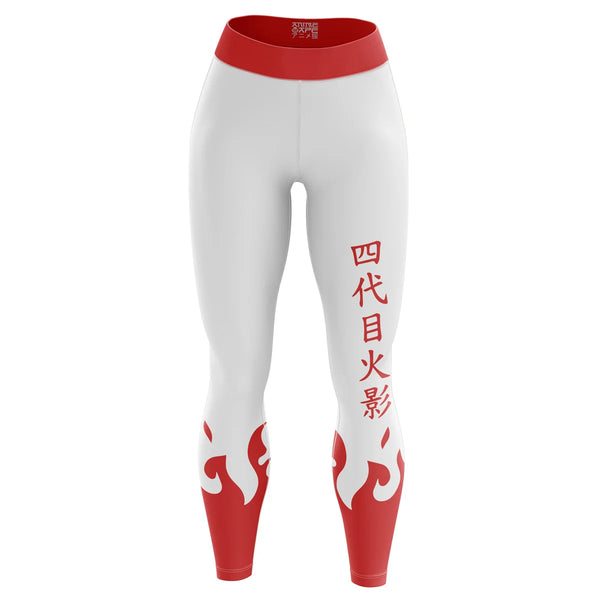 4th Hokage Shippuden Custom Unisex Leggings Spats Training Tights