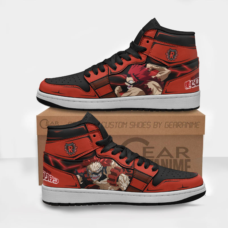 My Hero Academia Kirishima Eijiro Shoes Custom Anime Boot Sneakers