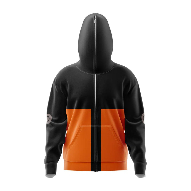 Naruto Shippuden Full Face Zip Hoodie