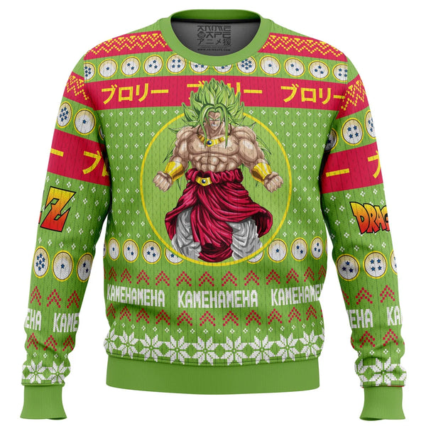 Christmas Broly Dragon Ball Z Ugly Christmas Sweater