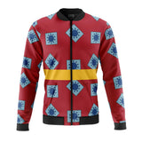 Luffy Wano Pattern One Piece Casual Bomber Jacket