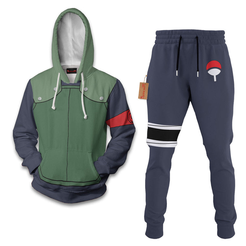 Naruto Chunin Naruto Hoodie And Jogger Set Anime Clothes