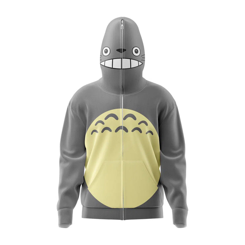 My Neighbor Totoro Studio Ghibli Full Face Zip Hoodie