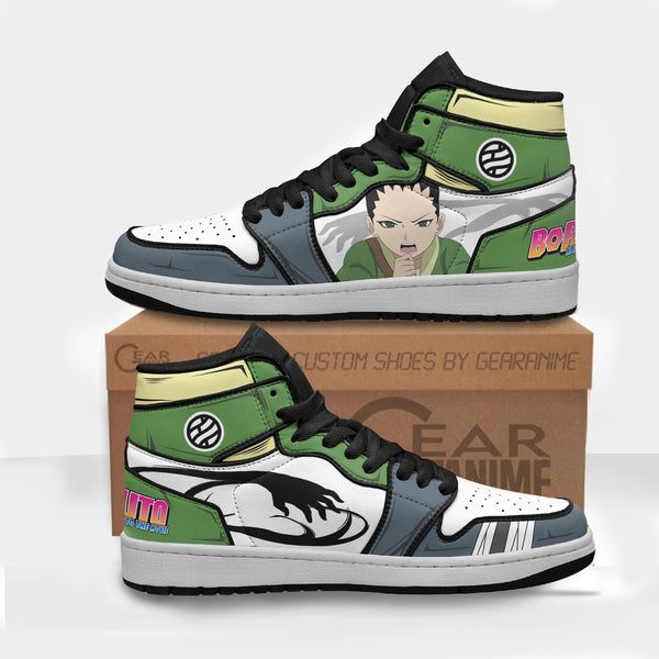 Shikadai Nara Anime Shoes Boruto Custom Boot Sneakers