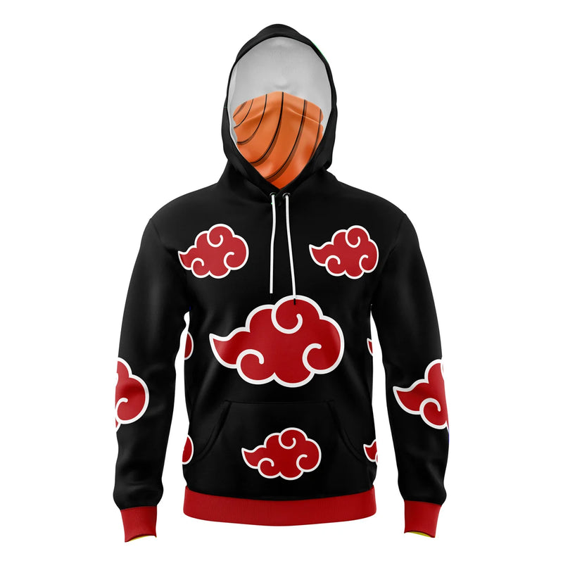 Obito Tobi Uchiha Naruto Masked Hoodie