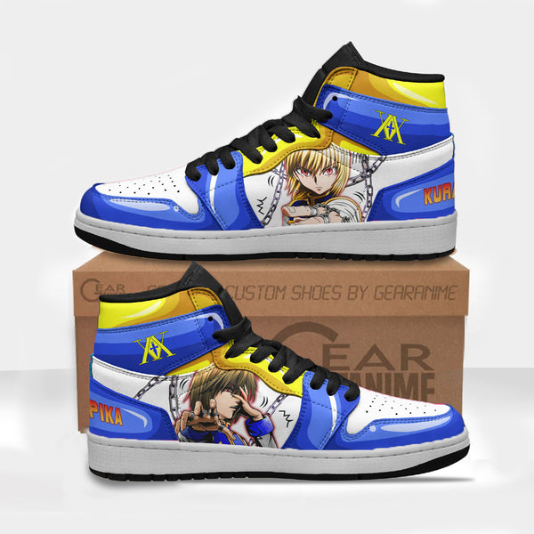 Kurapika Sneakers Limited Edition HxH Anime Shoes New Version