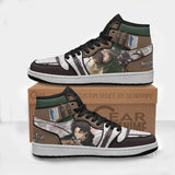 Anime Shoes Attack On Titan Levi Ackerman