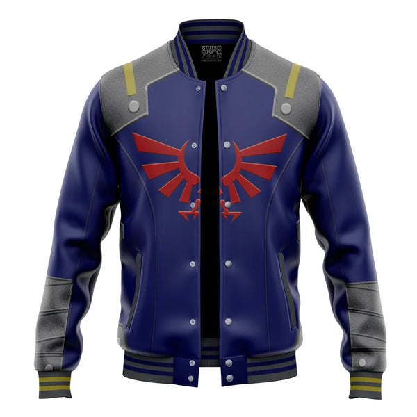 Zelda Shield Style Zelda Varsity Jacket