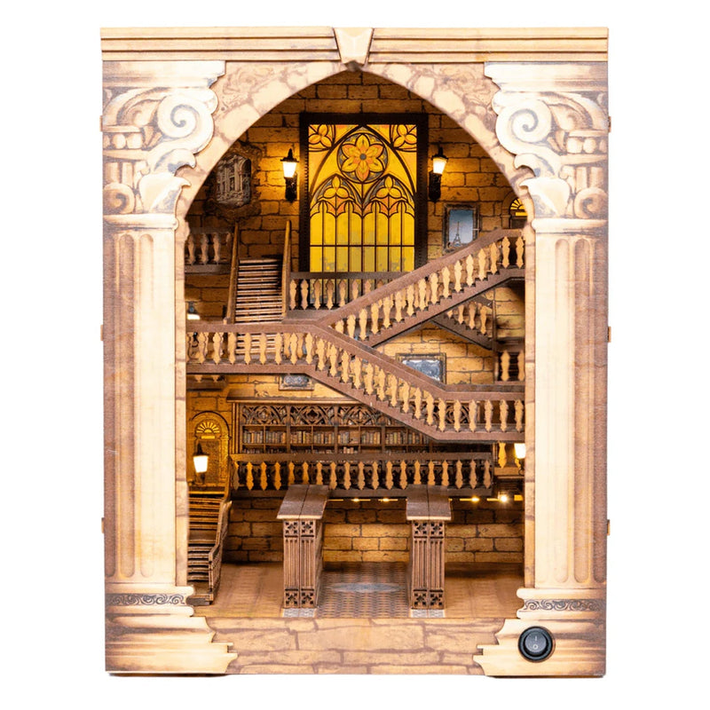 The Grand Enchanted Hogwarts Library - Book Nook