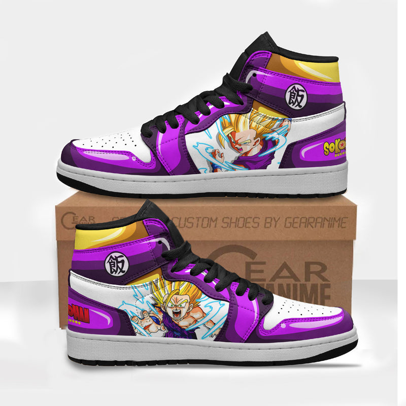 Son Gohan Sneakers Limited Edition Dragon Ball Anime Shoes Ver 1