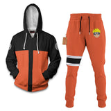 Uzumaki Naruto Hoodie And Jogger Set Naruto Anime Clothes