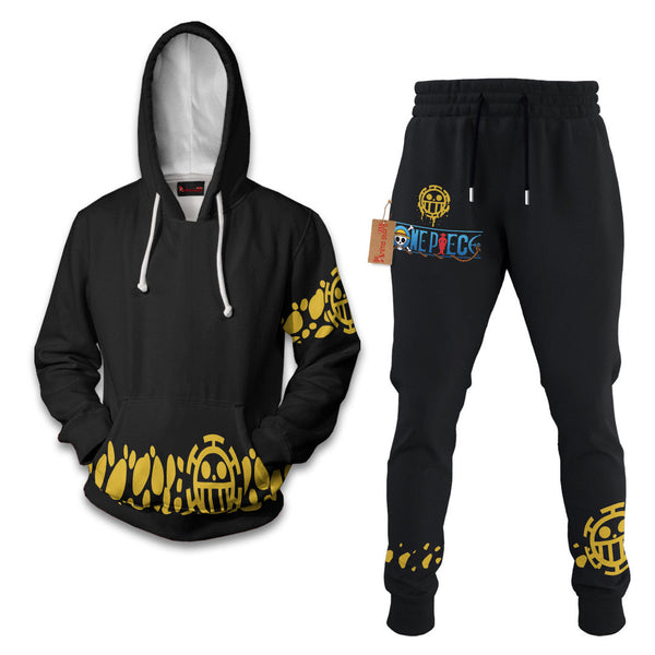 Trafalgar D. Water Law One Piece Hoodie And Jogger Set Anime Clothes