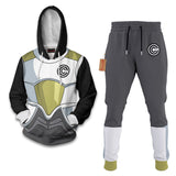 Capsule Corp Vegeta Vegeta Saiyan Armor Hoodie And Jogger Set Anime Clothes