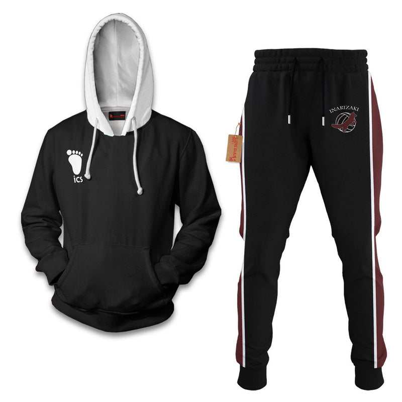 Inarizaki High Haikyuu Hoodie And Jogger Set Anime Clothes