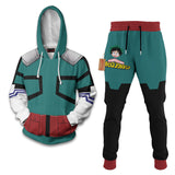 Midoriya Izuku My Hero Academia Hoodie And Jogger Set Anime Clothes