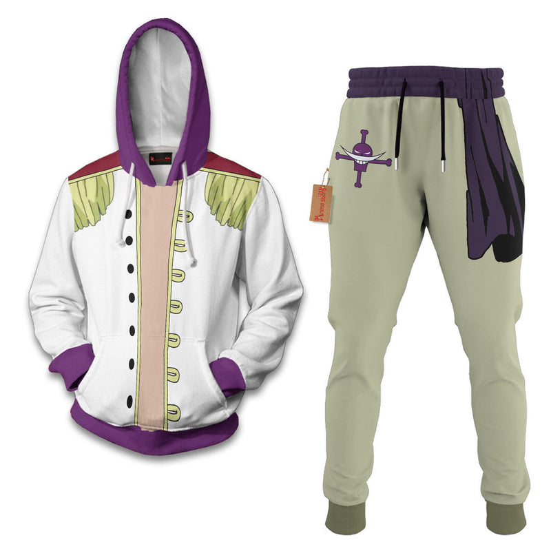 Edward Newgate One Piece Hoodie And Jogger Set Anime Clothes