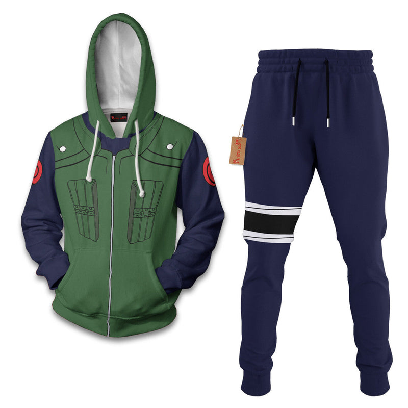 Konohagakure Naruto Hoodie And Jogger Set Anime Clothes