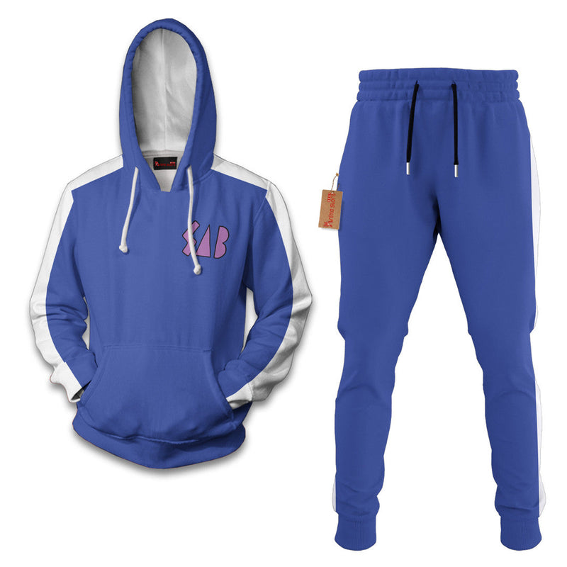 Super Broly Goku Dragon Ball Hoodie And Jogger Set Anime Clothes