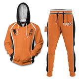 Haikyuu Karasuno Libero Haikyuu Hoodie And Jogger Set Anime Clothes