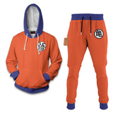 Goku Hoodie And Jogger Set Dragon Ball Anime Clothes