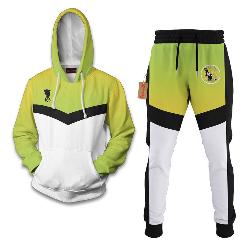 Itachiyama Academy Haikyuu Hoodie And Jogger Set Anime Clothes