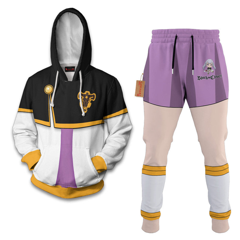 Noelle Silva Black Clover Hoodie And Jogger Set Anime Clothes