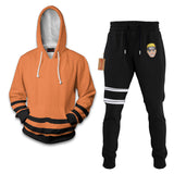 Naruto Hokage Jacket Naruto Hoodie And Jogger Set Anime Clothes