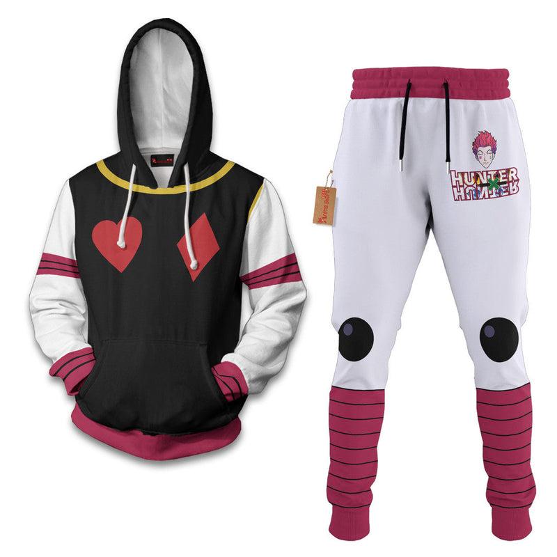 Hisoka Hunter X Hunter Hoodie And Jogger Set Anime Clothes