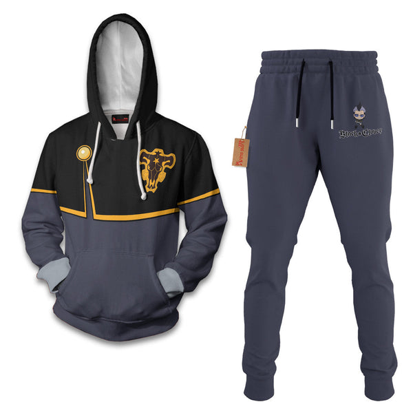 Magna Swing Black Clover Hoodie And Jogger Set Anime Clothes