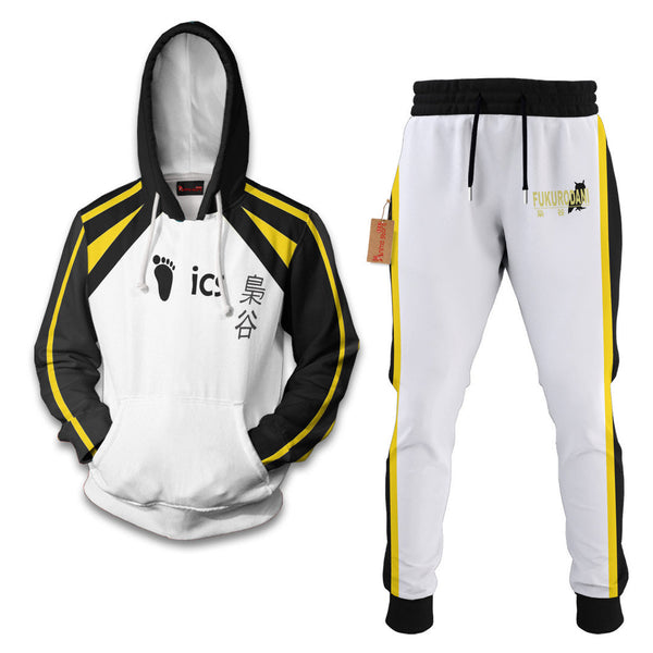 Fukurodani Academy Haikyuu Hoodie And Jogger Set Anime Clothes