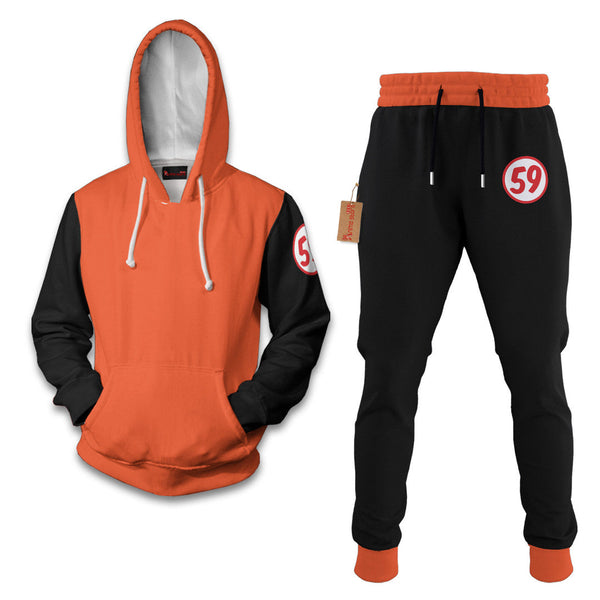 Goku 59 Dragon Ball Hoodie And Jogger Set Anime Clothes