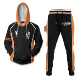 Karasuno High Haikyuu Hoodie And Jogger Set Anime Clothes