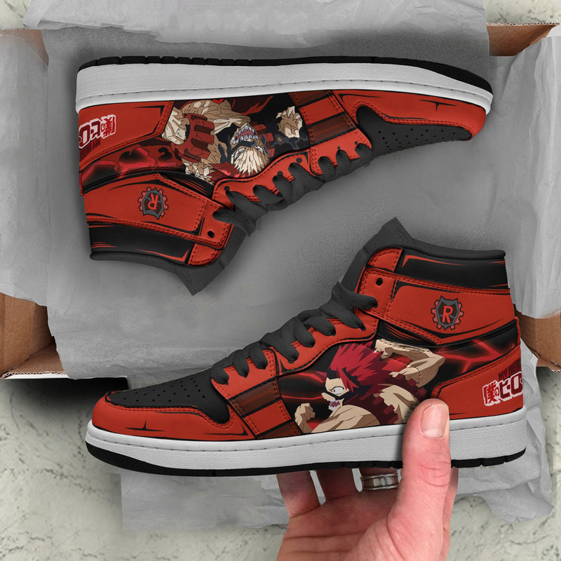 My Hero Academia Kirishima Eijiro Shoes Custom Anime Boot Sneakers