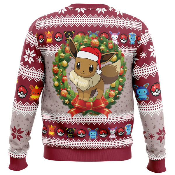 Eevee Christmas Pokemon Ugly Christmas Sweater