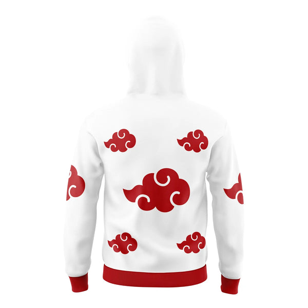 Akatsuki White Naruto Masked Hoodie