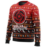 Bottons Symbol Jujutsu Kaisen Ugly Christmas Sweater