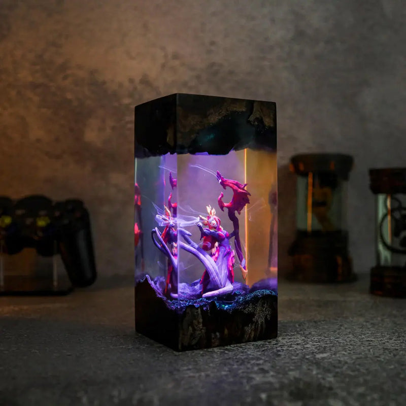 Coven Nami League of Legends Epoxy Resin Lamp, Night Light