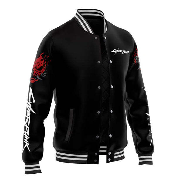 Johnny Silverhand Cyberpunk 2077 Varsity Jacket