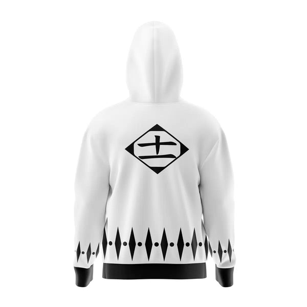 Zaraki Kenpachi Bleach Full Face Zip Hoodie