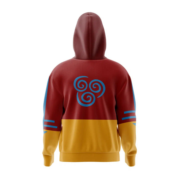 Airbenders Avatar Full Face Zip Hoodie