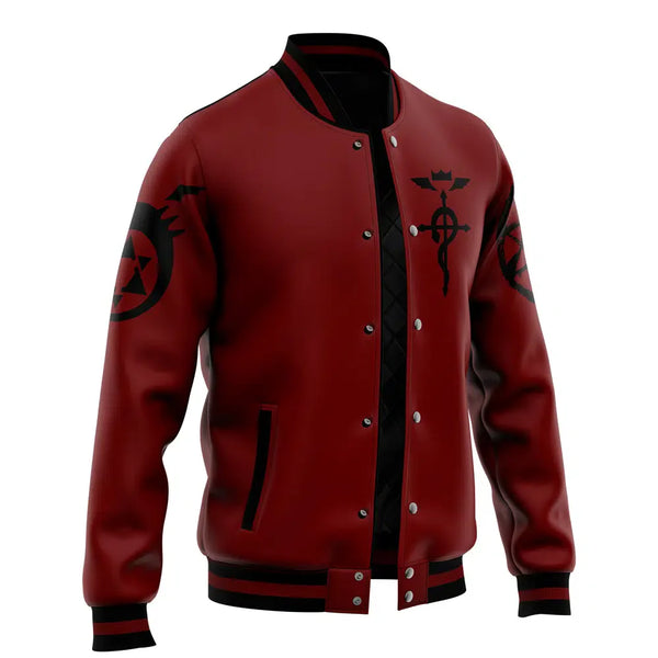 Edward Fullmetal Alchemist Varsity Jacket